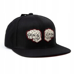 Czapka Dangerous DNGRS Fist Snapback czarny z pros