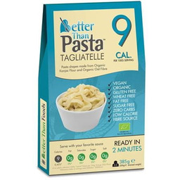 MAKARON KONJAC TAGLIATELLE BEZGLUTENOWY BIO 385 G BETTER