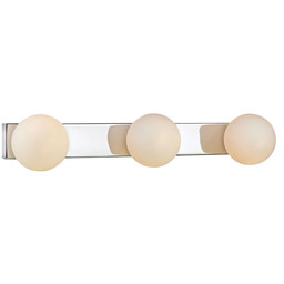 Markslöjd - Mini 3 Lampa Ścienna IP44 Chrom/Biały