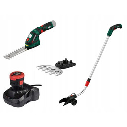 Nożyce akumulatorowe do trawy i krzewów 2w1 Parkside