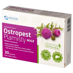 Ostropest Plamisty Max kapsułki 30 kaps. -> Odbiór