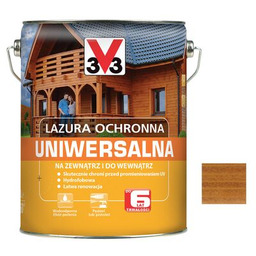 Lazura ochronna uniwersalna Dąb Jasny 5 l V33