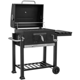 Grill węglowy ANGULAR na kółkach z pokrywą MIRPOL