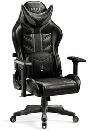 DIABLO CHAIRS Fotel X-Ray Normal Size Czarno-szary