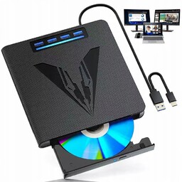 Zewnętrzny Napęd CD Do Windows Przenośna Nagrywarka CD