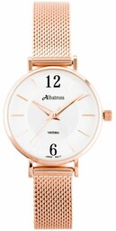 ZEGAREK DAMSKI ALBATROSS ABBC16 (za543e) rose gold /