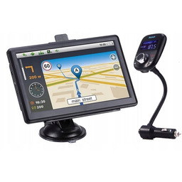 Nawigacja Samochodowa Gps 7' 16GB Truck Ciężarówka Transmiter