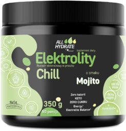 ALLHydrate Elektrolity Chill, smak mojito, 350 g