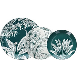Tognana Palm Beach 18-częściowy serwis obiadowy z porcelany,
