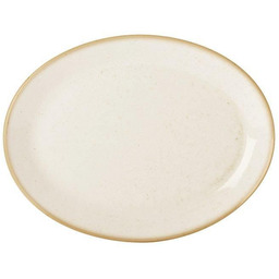 PORLAND Talerz owalny SAND, 24 x 19 cm