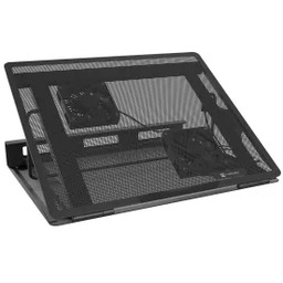 Natec Teren 2 Plus 12.1"-17.3" Czarny Podstawka chłodząca