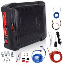 Subwoofer Aktywny 1000W 8*12'' Pod Fotel Slim Mocny
