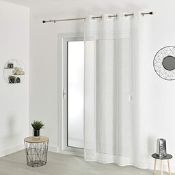 HomeMaison.com Fantazyjna Zasłona - Srebro - 140 X