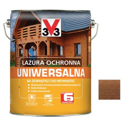 Lazura ochronna uniwersalna Kasztan 5 l V33