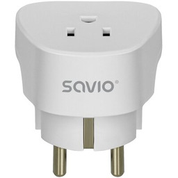 SAVIO Adapter podróżny AP-01 (Stany Zjednoczone - Europa)