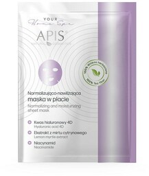 APIS Maska Normalizująco-nawilżająca maska w płacie 20g