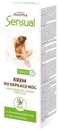 JOANNA Sensual Krem do depilacji nóg -konopie 100