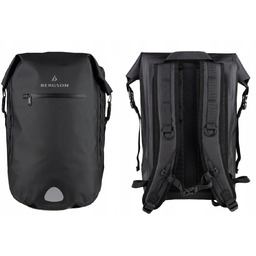 BERGSON FORTRESS 30L WODOODPORNY PLECAK TURYSTYCZNY CZARNY