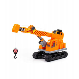 Monolit Dźwig Gąsienicowy! Samochodzik Zabawkowy Dla Chłopczyka Jakość