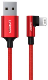 Ugreen Kabel Lightning do USB-A kątowy US299 2.4A
