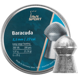 Śrut 5,5 mm Diabolo H&N Baracuda 200 szt.