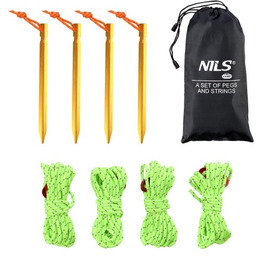 ZESTAW ŚLEDZI I NACIĄGÓW DO KOTWICZENIA NILS CAMP