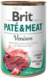 BRIT - Pate&Meat venison pies puszka 400g