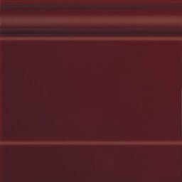 Ceramiche Grazia Vintage Zoccolo 20X20 Dark Wine ZO6