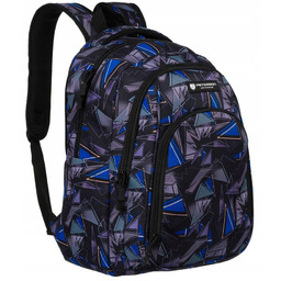 Plecak szkolny Peterson PTN 77711 trójkąty print