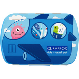 Curaprox zestaw turystyczny TRAVEL SET KIDS 6-12 lat