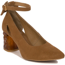 Maciejka Czółenka Damskie Rudy-37