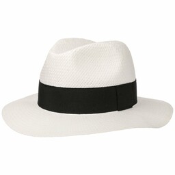 Kapelusz Słomkowy White Traveller by Lipodo, biały, cm