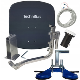 Antena kempingowa satelitarna DigiDish45cm Tir Camper Komplet