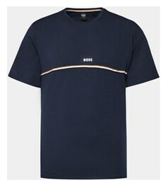 Boss T-Shirt Unique 50515395 Granatowy Regular Fit