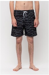 szorty SANTA CRUZ - Barbed Wire Swimshort Black
