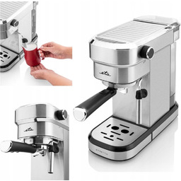 Ekspres do kawy kolbowy ciśnieniowy Eta Stretto inox