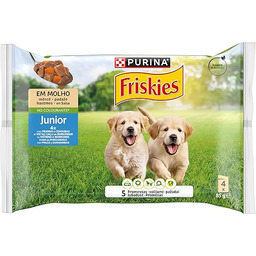 Purina Friskies mokra karma dla młodszych psów, szczeniąt,