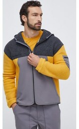 Smartwool bluza sportowa Hudson kolor szary z kapturem