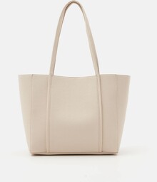 Sinsay - Torba shopper - Kremowy