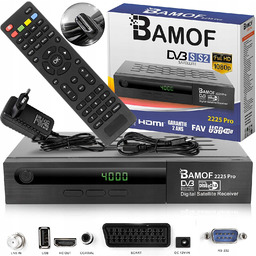 Tuner Dekoder Satelitarny DVB-S2 Bamof 2225 Pro