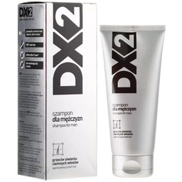 DX2 Szampon dla mężczyzn przeciw siwieniu ciemnych włosów,
