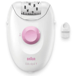 Depilator BRAUN Silk Epil 1 1-000 Biało-różowy