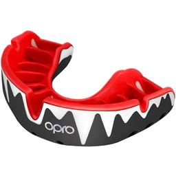 Opro Ochraniacz Na Zęby Szczęki Platinum Black/Red