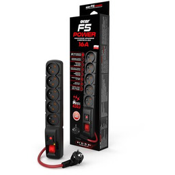 ACAR Listwa F5 Power W2289 (1.5 m) Czarny