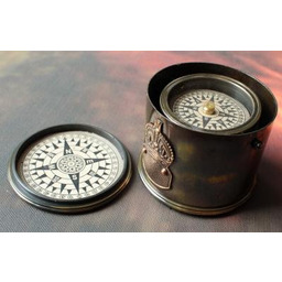 Mosiężny Kompas Busola