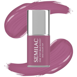 SEMILAC One Step Glossy 3in1 Lakier hybrydowy