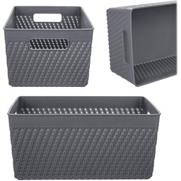 Koszyk prostokątny Lioni 25.5 x 16.5 x 12