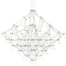 Lampa wisząca CONSTELATION 100 - LED, stal szczotkowana