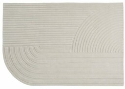 Muuto RELEVO Dywan Wełniany 170x240 cm Biały Off-White
