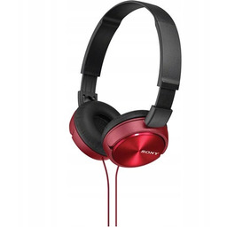 Sony MDR-ZX310 Przewodowe Nauszne Czerwone
